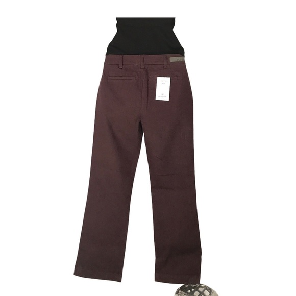 Ecru The Condotti Crop Flare Pants size 26 New With Tags - Picture 1 of 13